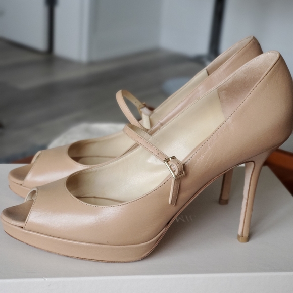 Jimmy Choo Shoes - Jimmy Choo Amina Pumps nude